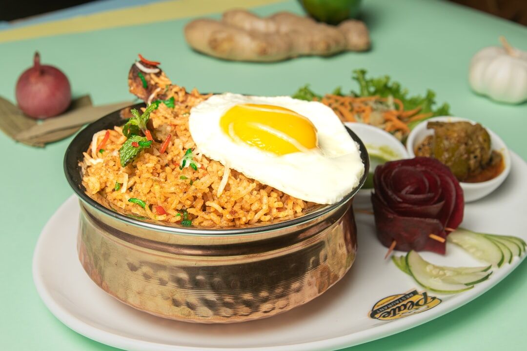 chicken rice lunch