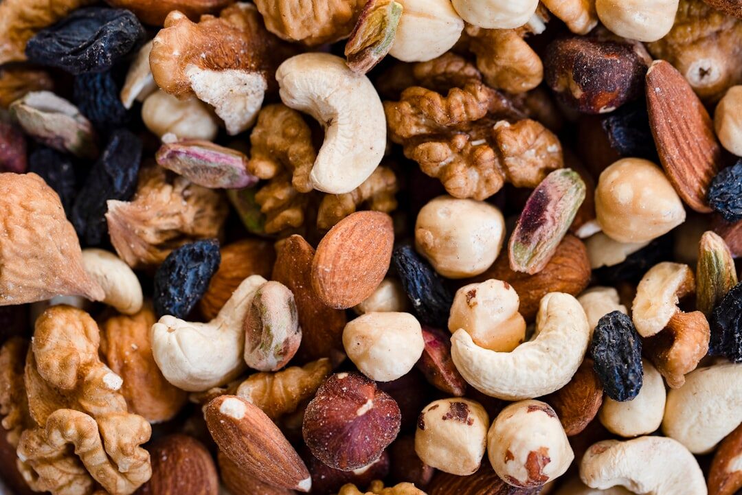 mixed nuts and seeds
