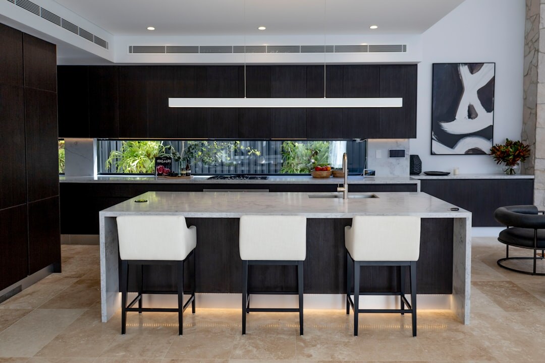 modern kitchen setup